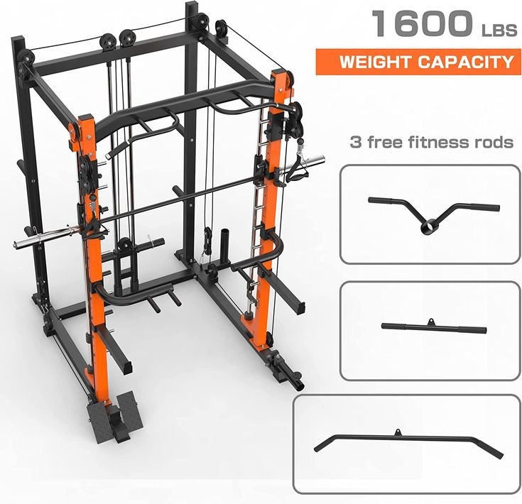 MAJOR LUTIE Smith Machine, SML01 Power Cage with Crossover Machine ... MAJOR LUTIE Smith Machine, SML01 Power Cage with Crossover Machine ...