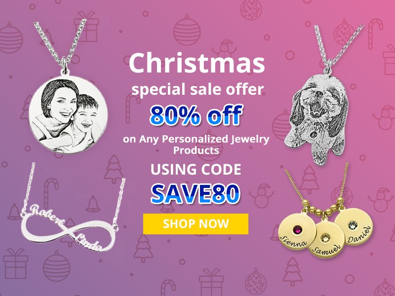 Coupon Code - Personalized Jewelry at Great Prices - Justyling