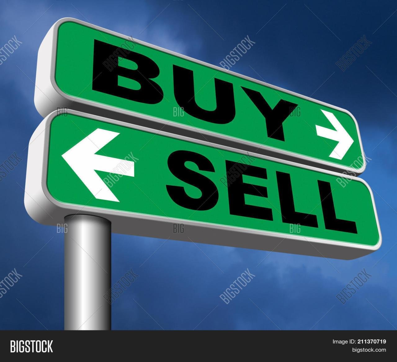 Trading Green And Red Buy Sell Arrow Sign Vector, Buy Sell, Buy Sell ...