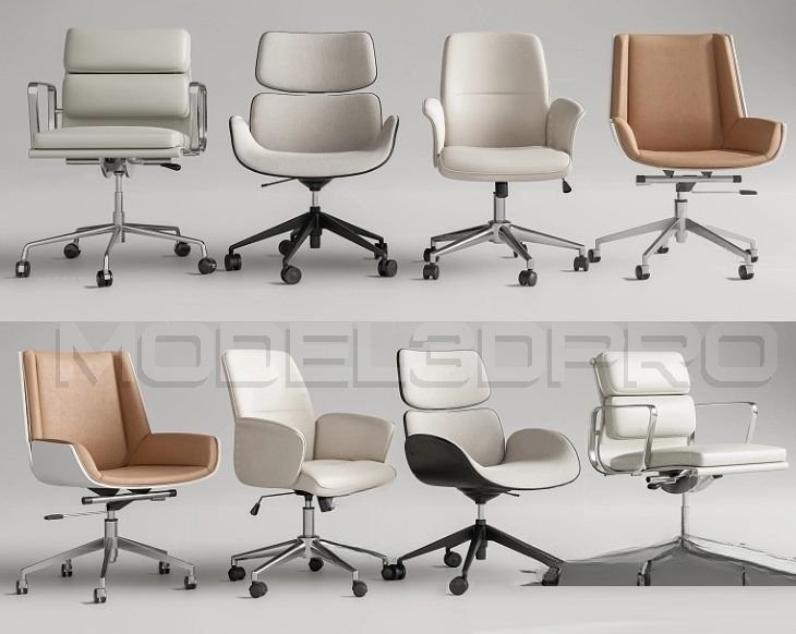 Office Chair 3D Models - Free Download