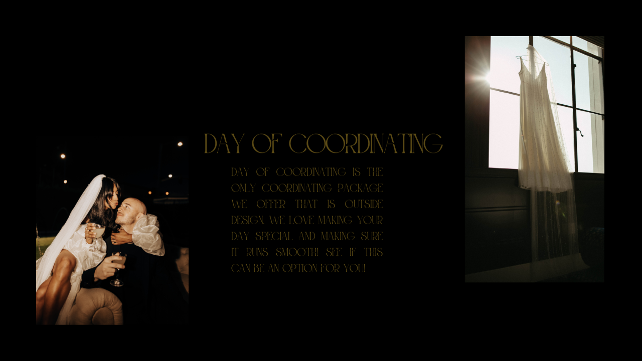 Packages — Agape Gold Events