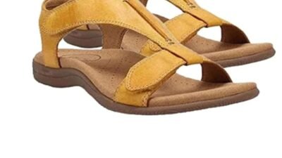 Amazon.com: EROOLU Dotmalls Women's Comfy Orthotic Sandals, Leather ...