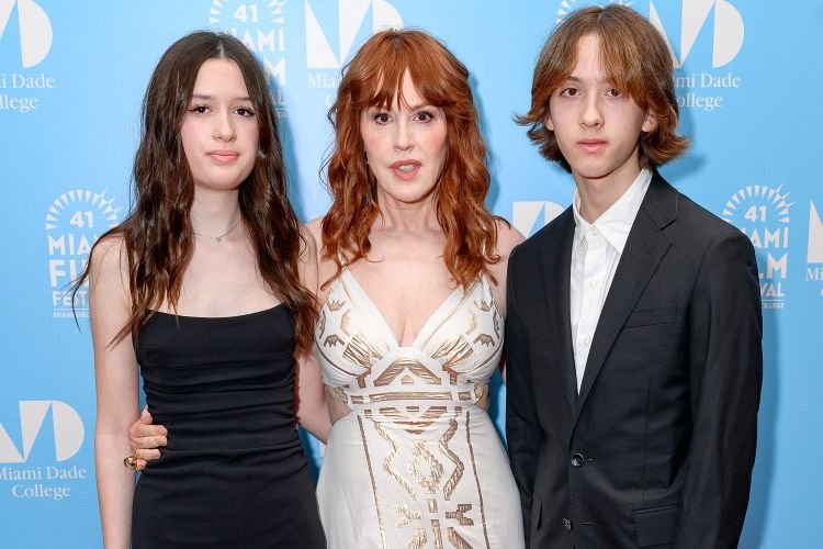 Molly Ringwald Celebrates Her Twins' 16th Birthday with Throwback Photo
