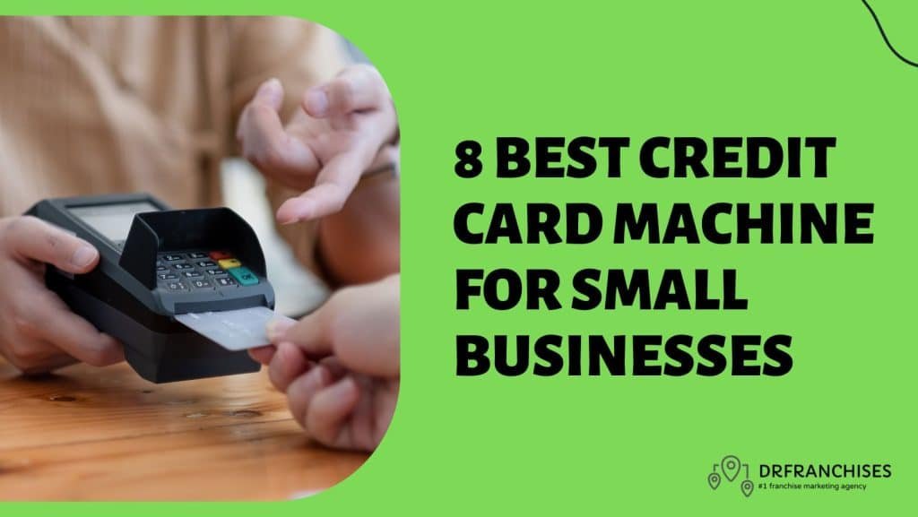Small business card machine