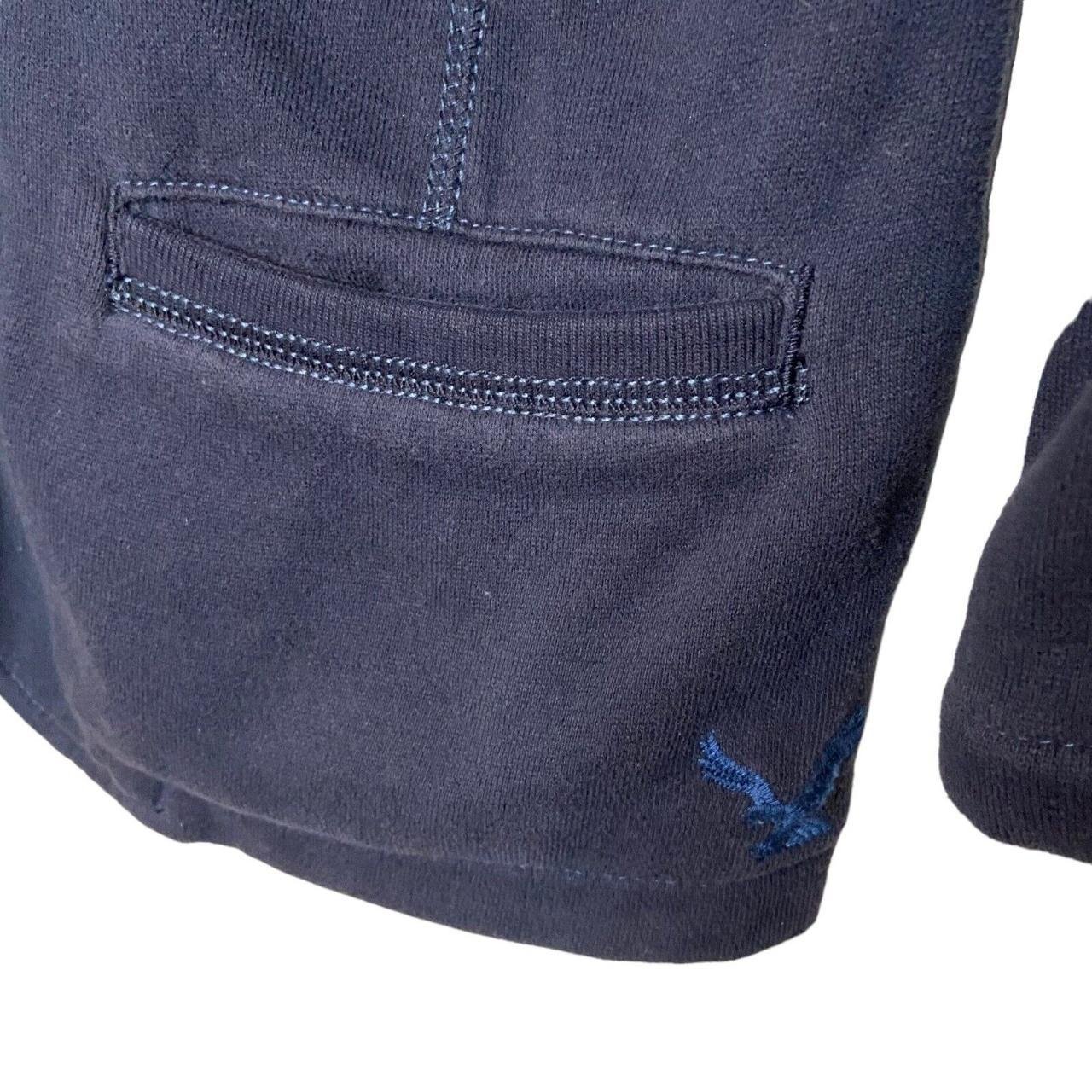 American Eagle Outfitters Women's Navy Jacket | Depop