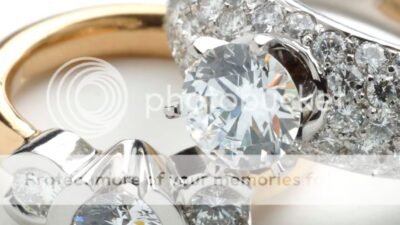 His and Hers Matching Sterling Silver Wedding Couple Rings Set