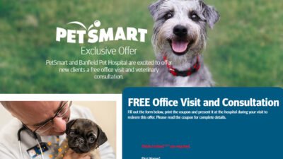 *FREE* Banfield Pet Hospital Visit – Print Coupon Now!