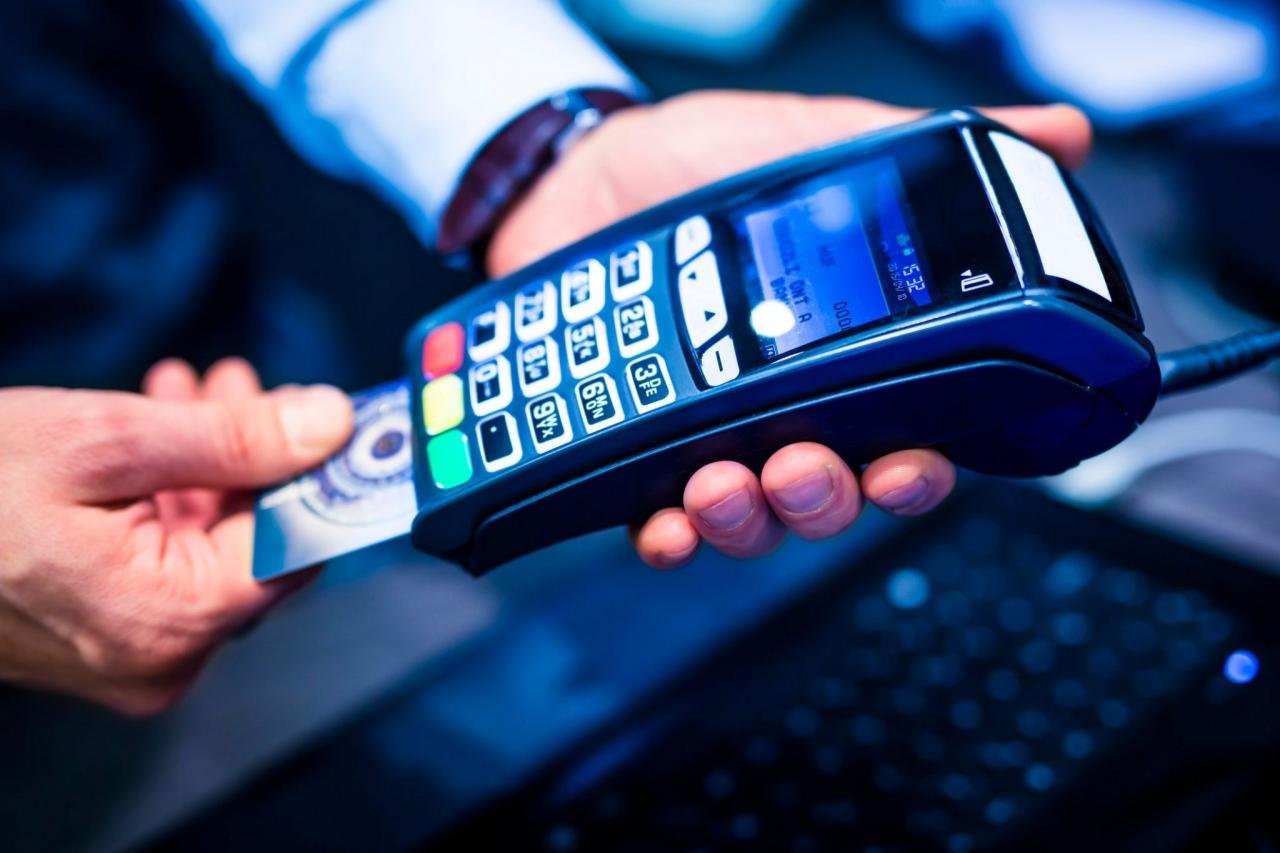 Business credit card machines