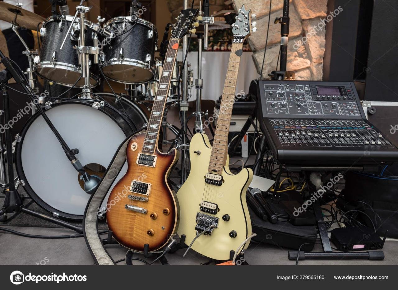 Rock Band Guitarist Rock Band Guitarist