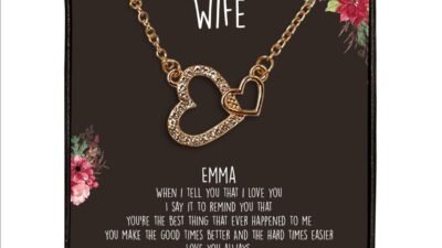 Personalized Jewelry For Wife A Timeless Gift Idea