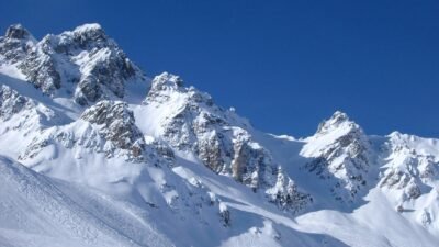 Free Stock photo of Snow covered mountain peaks | Photoeverywhere