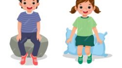 Antonyms and opposites soft and hard card Vector Image