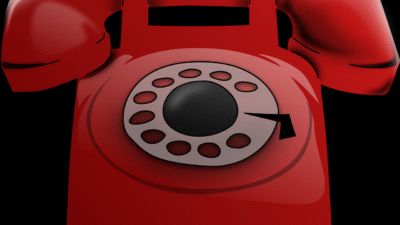 Clipart - Red Phone
