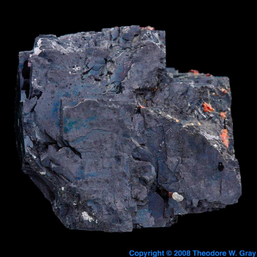 Native Platinum, a sample of the element Platinum in the Periodic Table