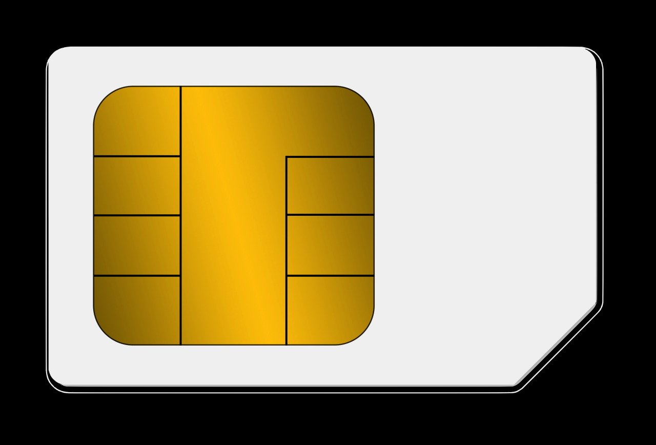 Sim card PNG image Sim card PNG image