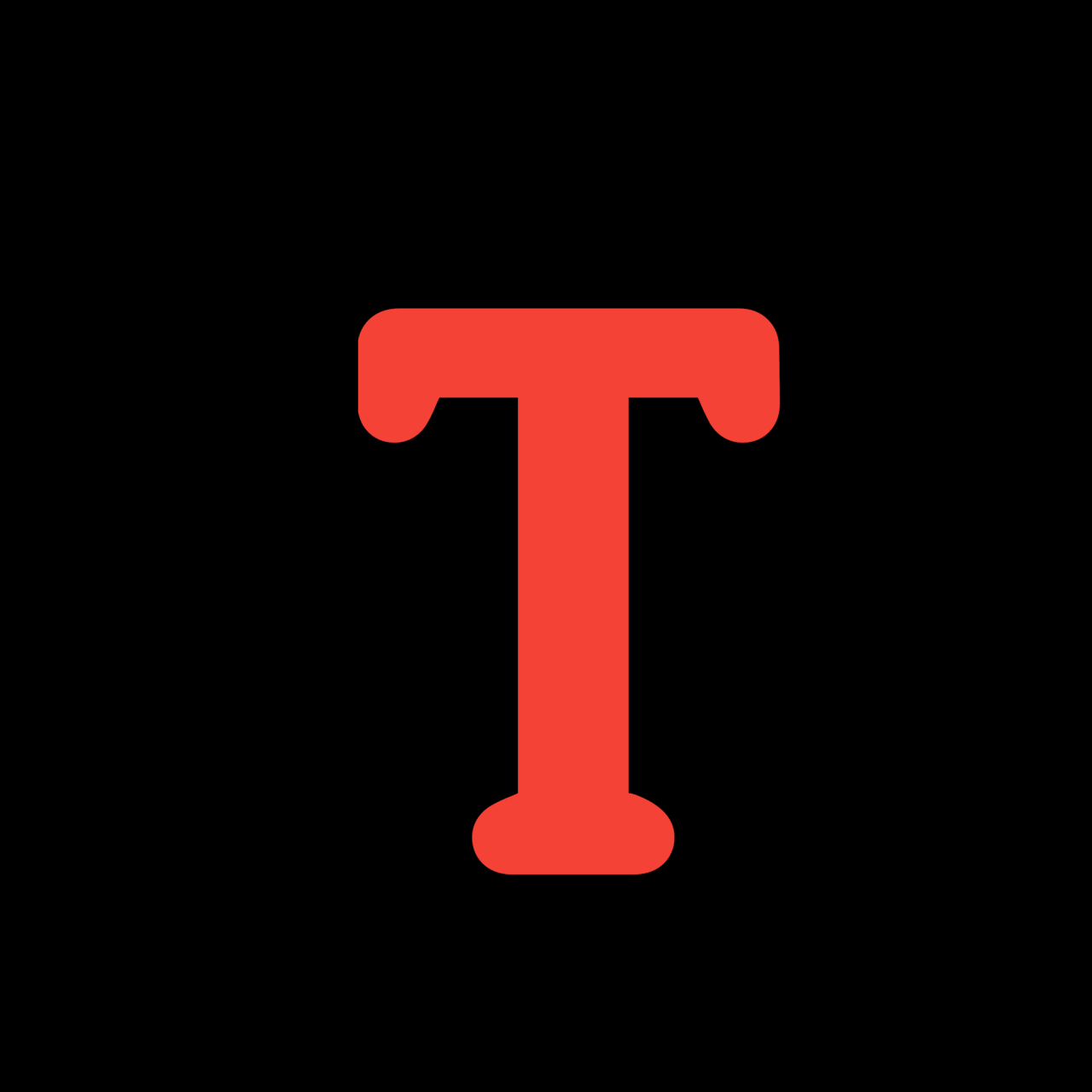 T Letter - Letter T In Black - (2000x2000) Png Clipart Download T Letter - Letter T In Black - (2000x2000) Png Clipart Download