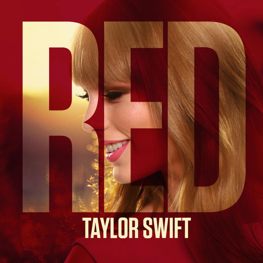 Taylor Swift - RED (Deluxe Edition) by TobeyNguyen on DeviantArt
